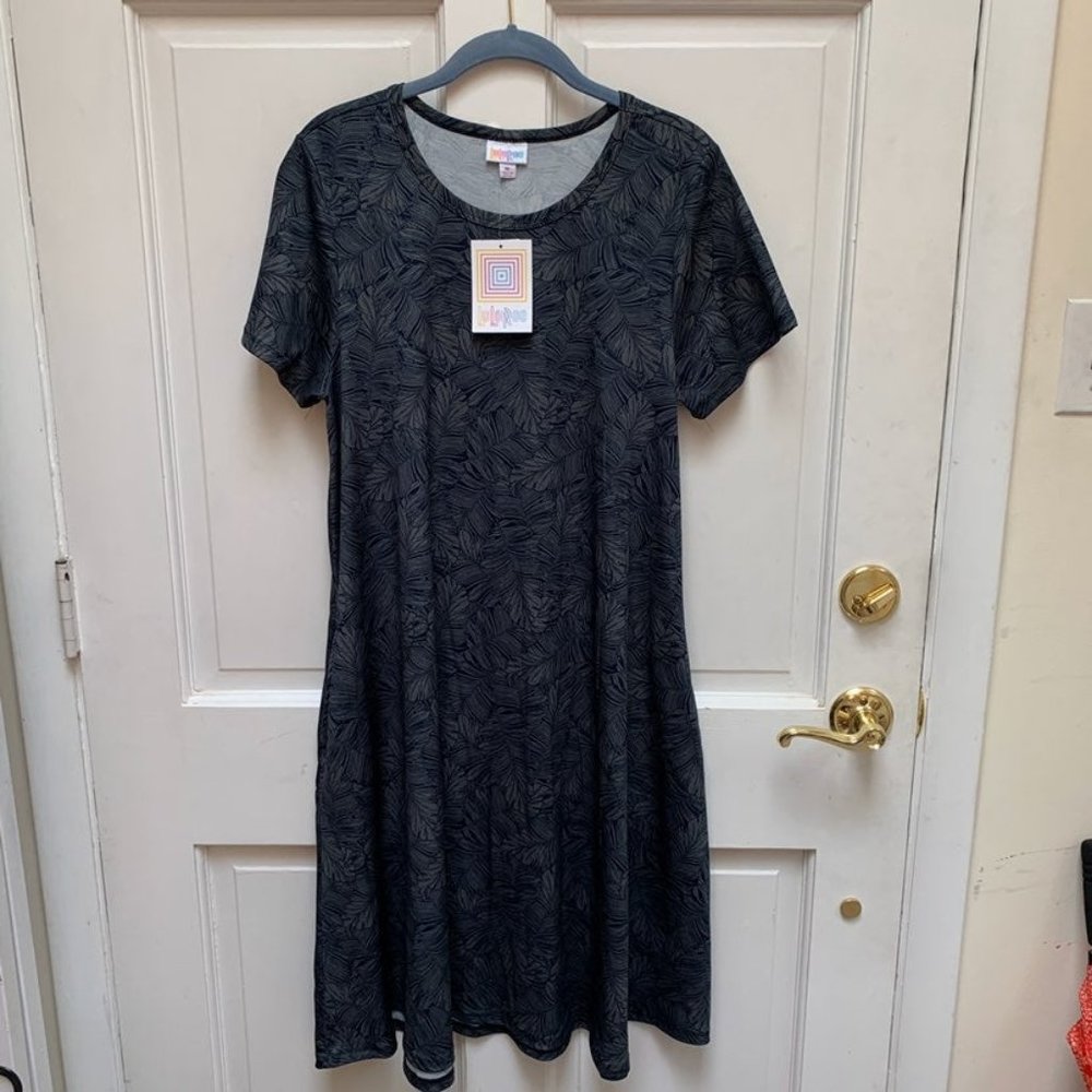 NWT LuLaRoe Palm Print Jessie Dress
